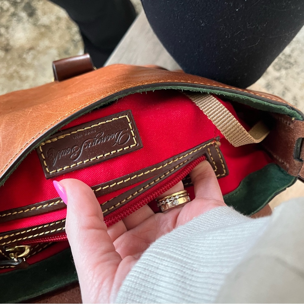 Dooney & Bourke Chestnut Leather shoulder bag - Picture 7 of 10
